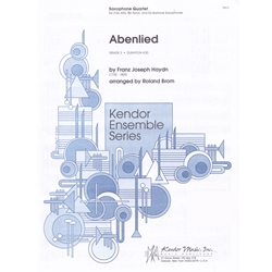 Abenlied - Saxophone Quartet (AATB)