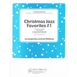 Christmas Jazz Favorites Volume 1 - Sax Quartet (S/AATB)