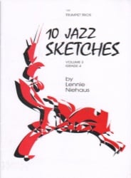 10 Jazz Sketches, Vol. 3 Grade 4 - Trumpet Trio