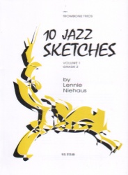 10 Jazz Sketches, Vol. 1 - Trombone Trio