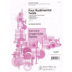 4 Rudimental Twists - Percussion Quartet