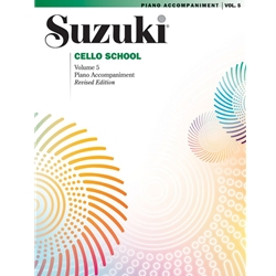 Suzuki Cello School, Volume 05 - Piano Accompaniment