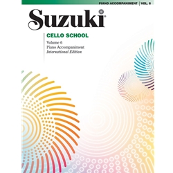 Suzuki Cello School, Volume 06 - Piano Accompaniment