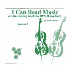 I Can Read Music, Volume 1 - Cello