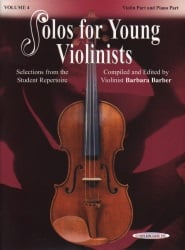 Solos for Young Violinists, Volume 4 - Violin and Piano