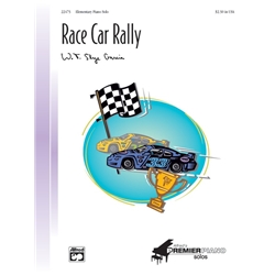 Race Car Rally - Piano Teaching Piece