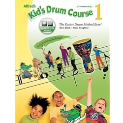 Alfred's Kid's Drum Course 1: Book/CD