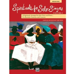 Spirituals for Solo Singers, Volume 2 - Medium High Voice (Book and CD)