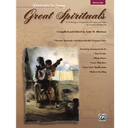 Portraits in Song: Great Spirituals - Medium High Voice (Book with CD)