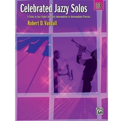 Celebrated Jazzy Solos, Book 3 - Piano