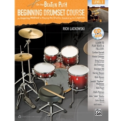On The Beaten Path: Beginning Drumset Course Level 3 (Bk/CD)