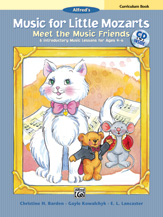 Music for Little Mozarts: Meet the Music Friends, Teacher Book (Bk/CD)
