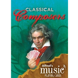 Alfred's Music Playing Cards: Classical Composers - Playing Cards