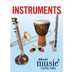 Music Playing Cards: Instruments