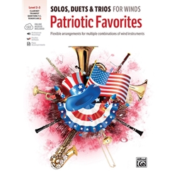 Solos, Duets and Trios for Winds: Patriotic Favorites - Baritone TC; Clarinet; Tenor Sax; Trumpet