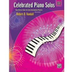 Celebrated Piano Solos Book 3 - Piano Teaching Pieces