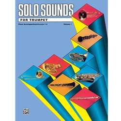 Solo Sounds for Trumpet, Levels 1-3 - Piano Accompaniment