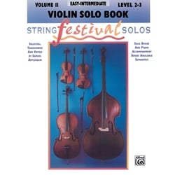 String Festival Solos: Violin, Volume 2 - Violin Solo Part