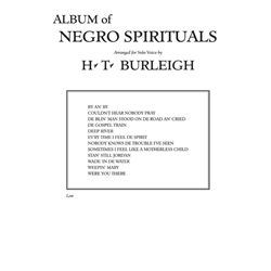 Album of Negro Spirituals - Low Voice