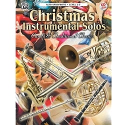 Christmas Instrumental Solos - Alto Sax (Book/CD)