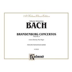 Brandenburg Concertos, Vol. 2 - 1 Piano 4 Hands