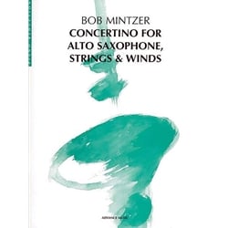 Concertino for Alto Saxophone, Strings & Winds - Alto Saxophone and Piano Reduction