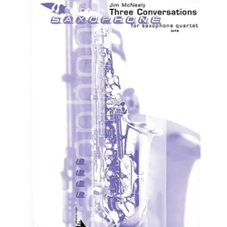 3 Conversations - Sax Quartet SATB