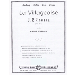 La Villageoise (The Village Maiden) - Bb Clarinet (or Tenor Sax) and Piano