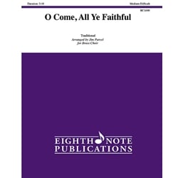 O Come, All Ye Faithful - Brass Choir with Opt. Perc