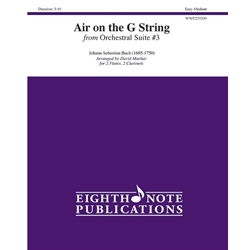 Air on the G String from Orchestral Suite No. 3 - 2 Flutes and 2 Clarinets