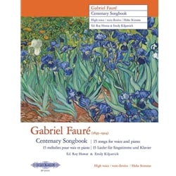 Gabriel Faure Centenary Songbook -High Voice