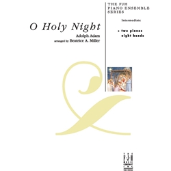 O Holy Night - 2 Pianos 8 Hands