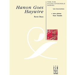 Hanon Goes Haywire - 1 Piano, 4 Hands