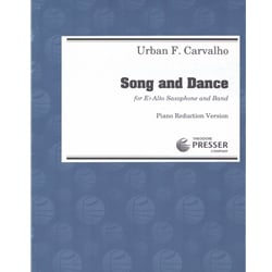 Song & Dance - Eb Alto Saxophone and Band (Piano Reduction)