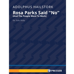 Rosa Parks Said "No" (And The People Went To Work) - Viola Unaccompanied