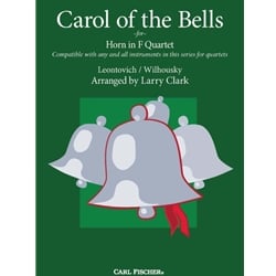 Carol of the Bells - Misc. Quartet (Horn in F)