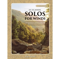 24 Classic Solos for Winds - Flute/Oboe Book