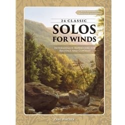 24 Classic Solos for Winds - Alto/Bari Sax Book