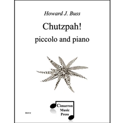 Chutzpah! - Piccolo and Piano