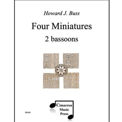 Four Miniatures for 2 Bassoons