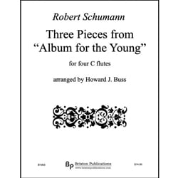 3 Pieces from "Album for the Young" - Flute Quartet