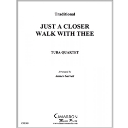 Closer Walk With Thee - Tuba Quartet