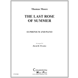 Last Rose of Summer, The - Euphonium & Piano