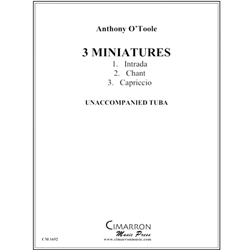 3 Miniatures - Unaccompanied Tuba