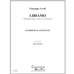 Libiamo, Drinking Song from "La Traviata" - Euphonium and Piano