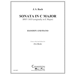 Sonata in C Major, BWV 1035 - Bassoon & Piano