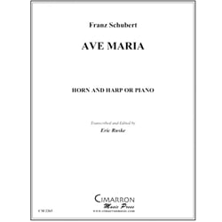 Ave Maria - Horn & Harp (or Piano)