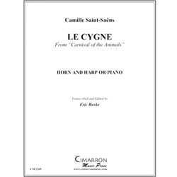 Le Cygne from "Carnival of the Animals" - Horn & Harp (or Piano)