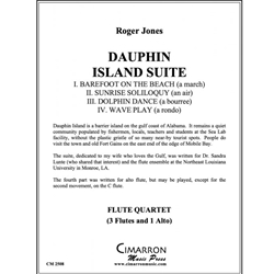 Dauphin Island Suite - Flute Quartet