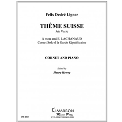 Theme Suisse (Air Varie) - Cornet and Piano